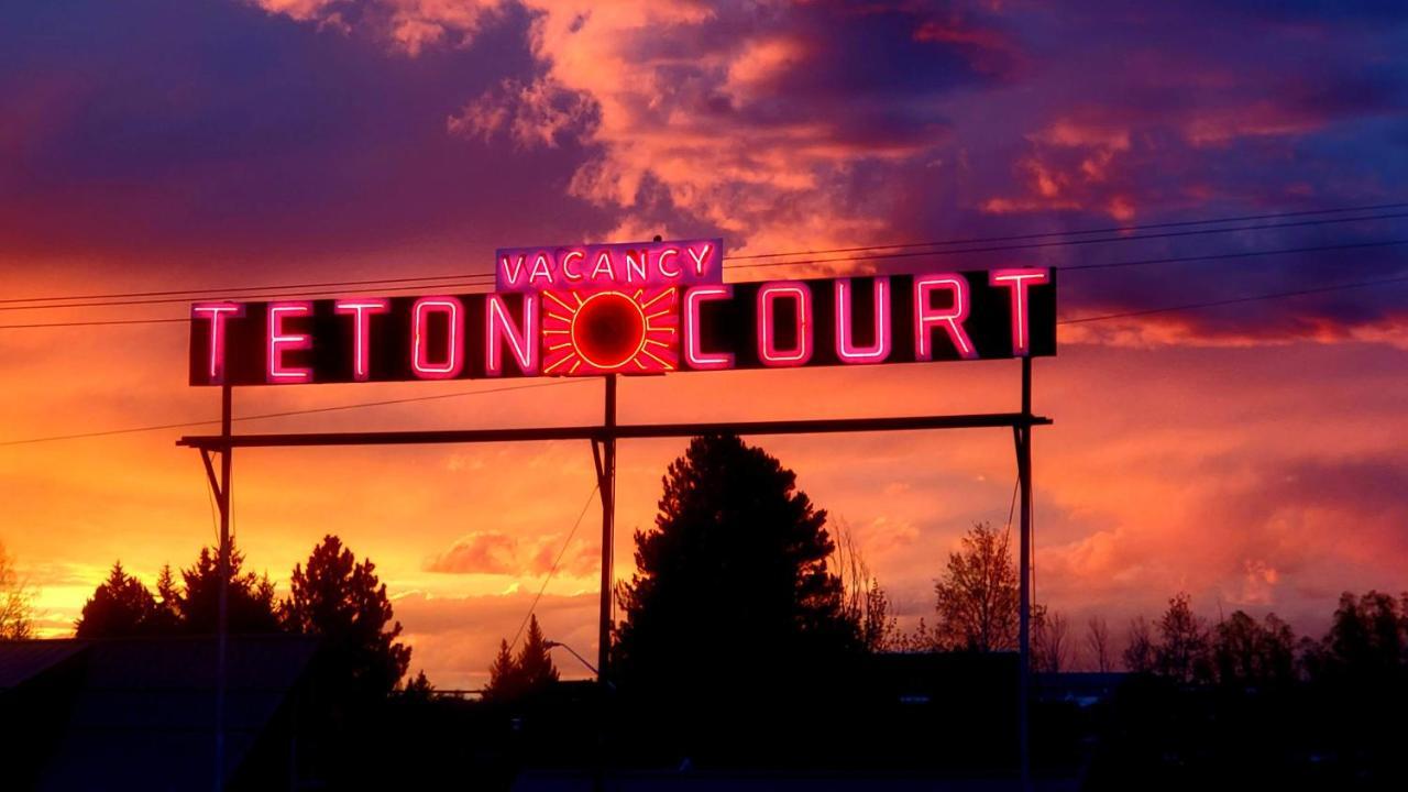 Teton Court Motel Pinedale Exterior foto